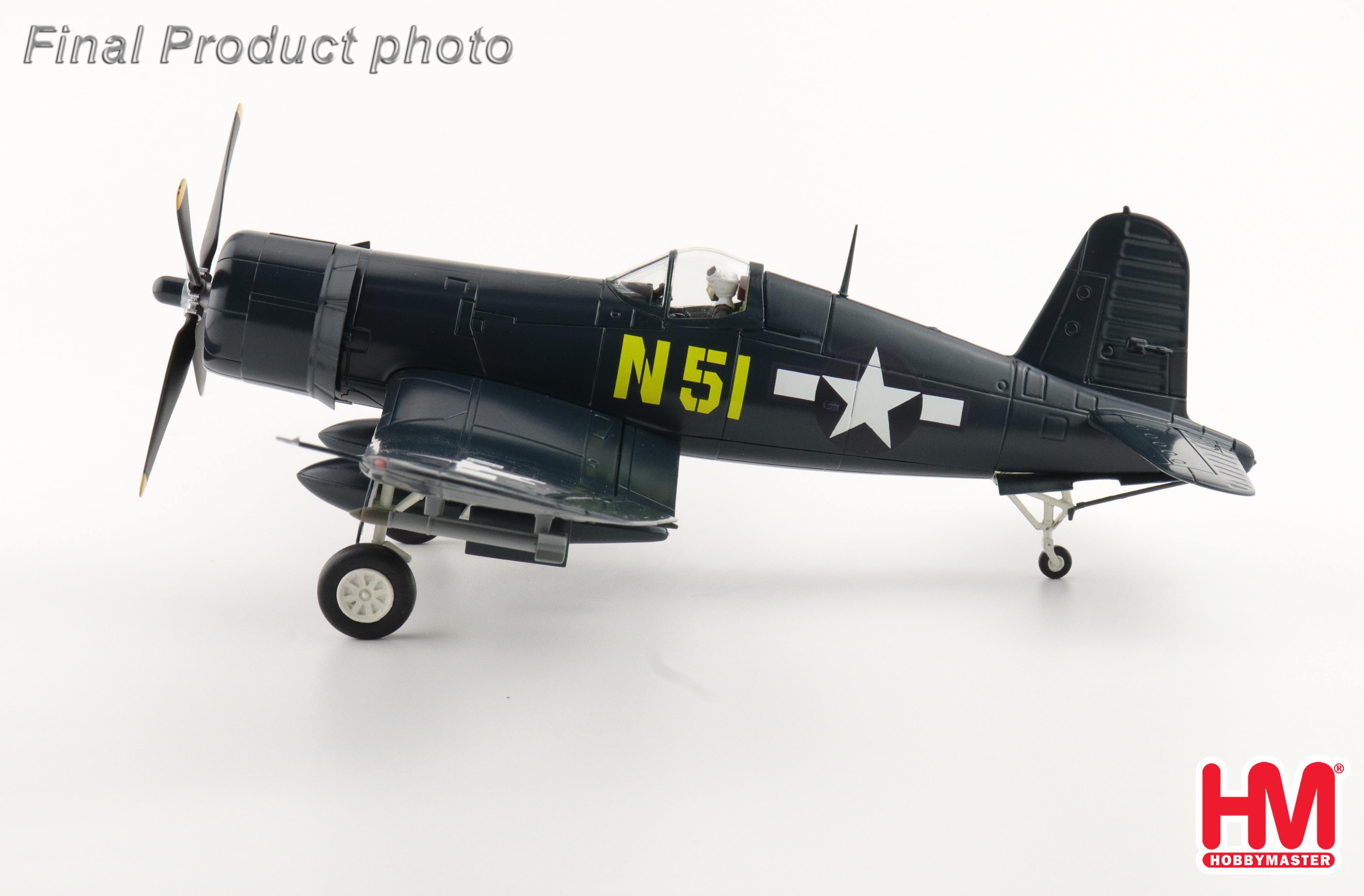 F4U-4 Corsair N51, John Glenn, VMF-155, China 1945